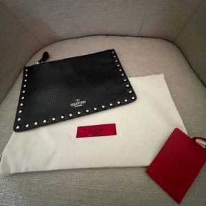 Valentino Calfskin Clutch